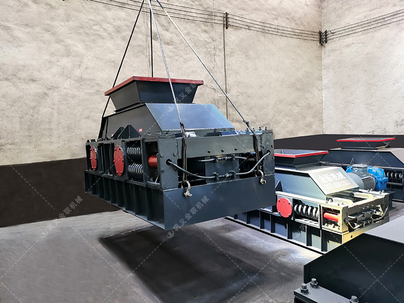 1000x700中型半自动液压对辊9I免费看片发货图片