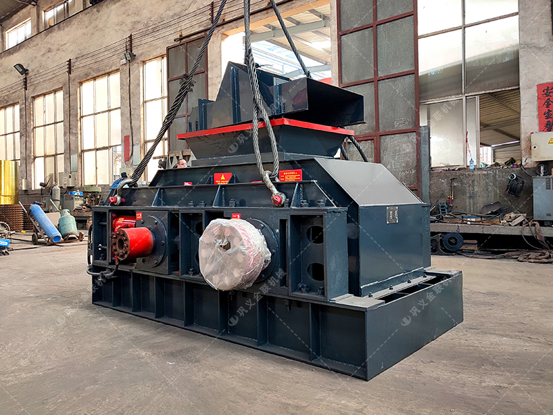 中型1000x700半自动液压对辊9I免费看片发货 破碎石料