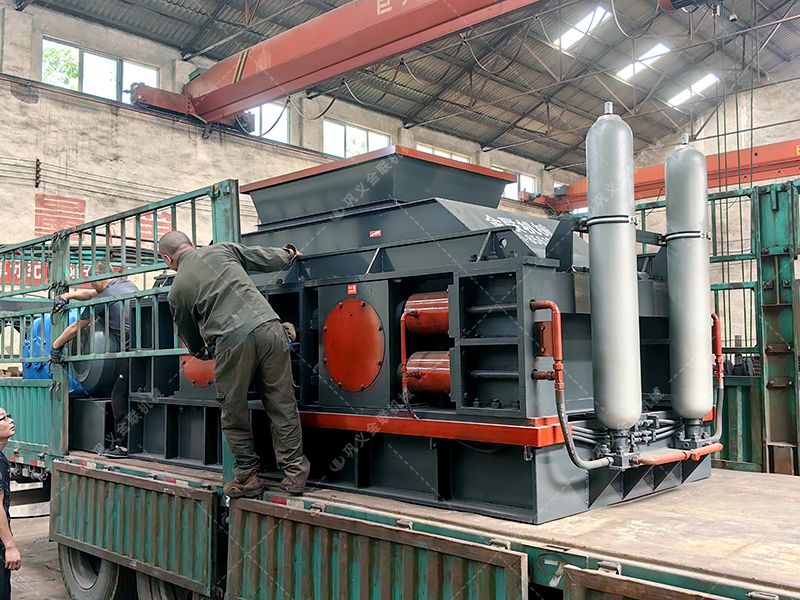 2PG1500x800大型破碎设备液压对辊9I免费看片发货图片